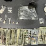 Police recovered over 1,000 grams each of methamphetamine and pink cocaine in the drug bust Monday.
