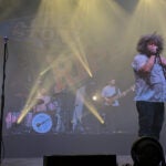 Ripe lays down a song during the band's return to MGM Music Hall at Fenway Nov. 21.
